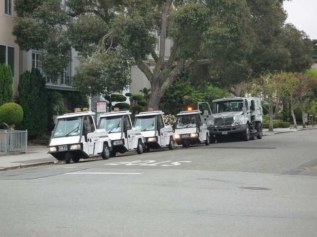 Parking attendant vehicles in SF