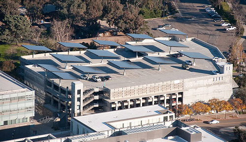 parking garage solar